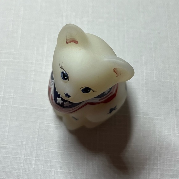 Fenton Handpainted Figurine with USA Accents - Picture 2 of 8
